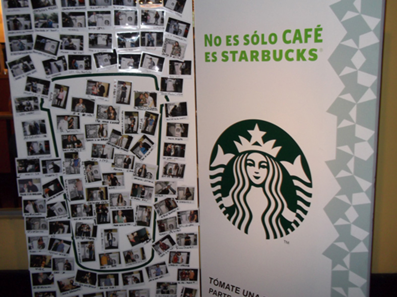 Starbuck activación BTL
