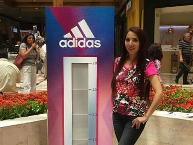 Adidas activación centro comercial
