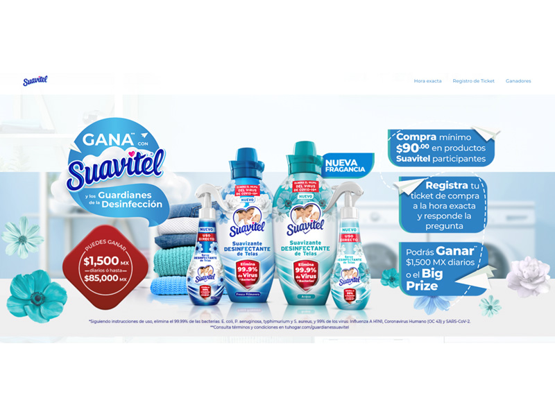 Suavitel promoción omnicanal - Promositio
