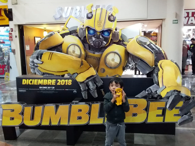 Paramount Bumble Bee Gigante photo opportunity